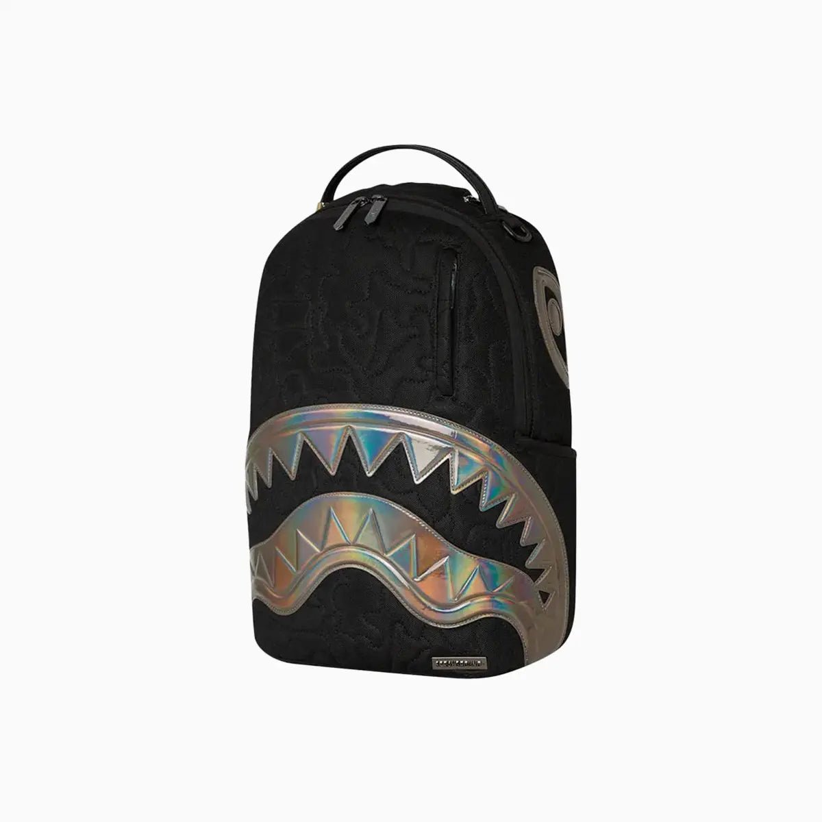 Black Quilted Iridescent DLXSV Backpack for Women & Men - Waterproof Travel Laptop Backpack for Work, School, College & Outdoor Adventures