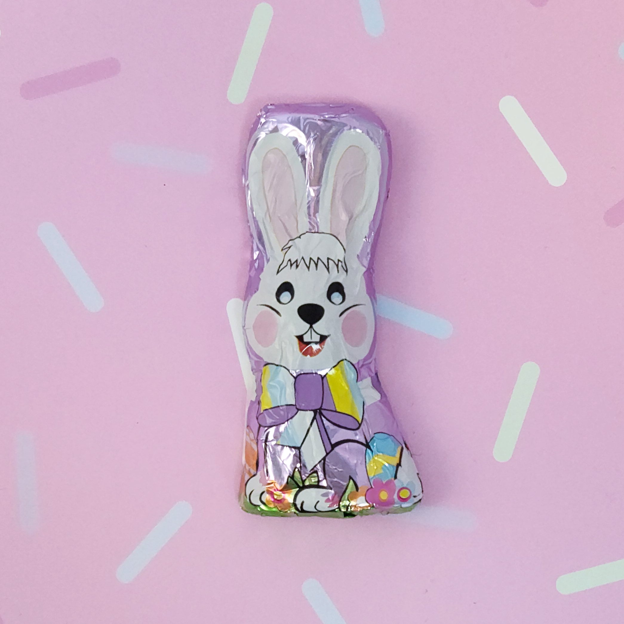 Happy Bunny Foil Balloon - Elegant Party Decorations for Birthdays, Baby Showers & Easter Celebrations