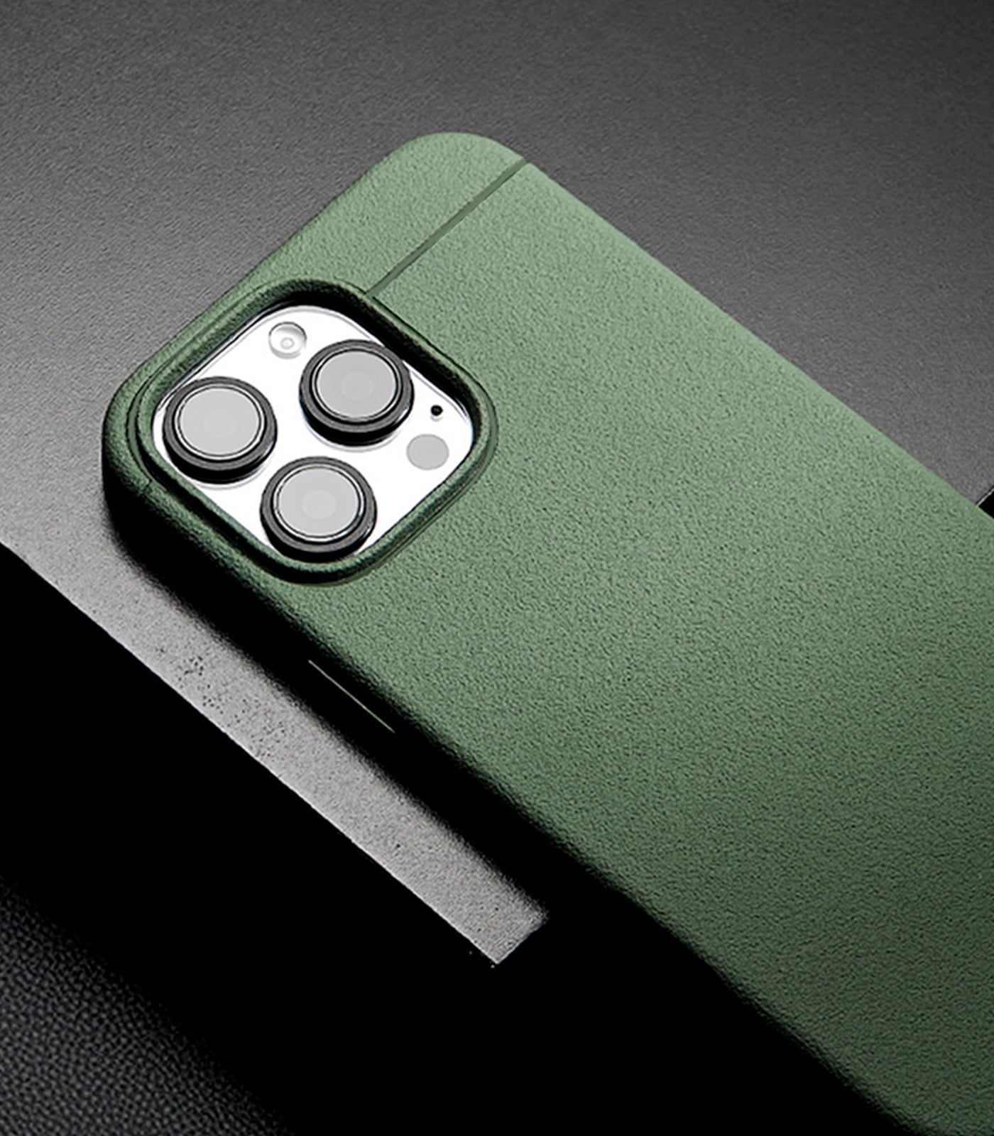 Premium Leather Sheath Case for iPhone 16 Pro Max with Precise Cutouts - Slim Protective Cover for Everyday Use, Business & Travel
