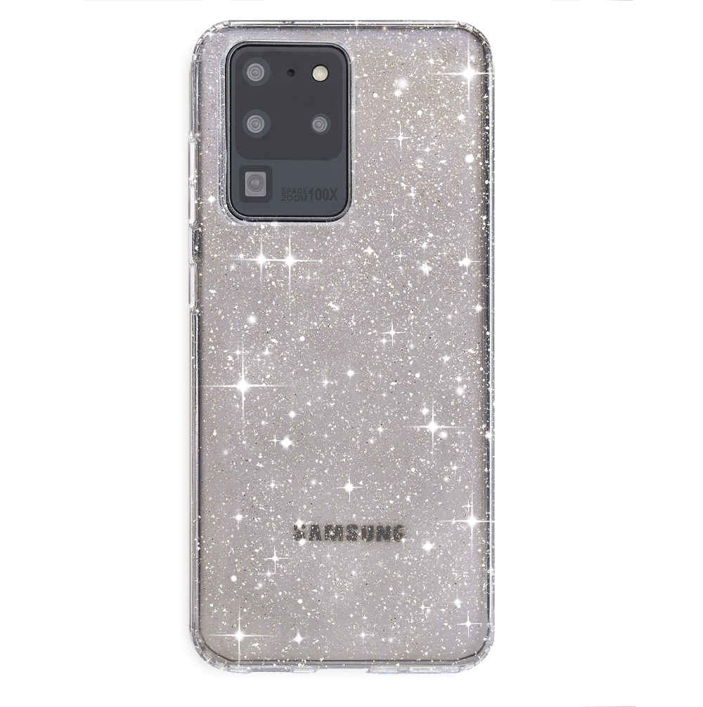 Samsung Galaxy Phone Case with Grey Stardust Design - Slim Protective Cover for Everyday Use, Work & Travel