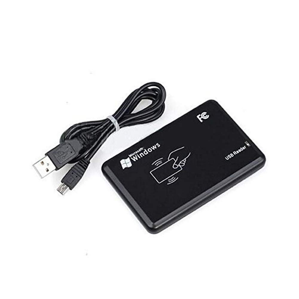 MENGQI-CONTROL 1 Door RFID Card Access Control System with 600lbs Magnetic Lock - 110V Power Supply, RFID Reader, Push to Exit Button, USB Enroll Reader, Key Fob & APP Remote Control - Perfect for Office Buildings, Hotels, and Secure Entry Systems