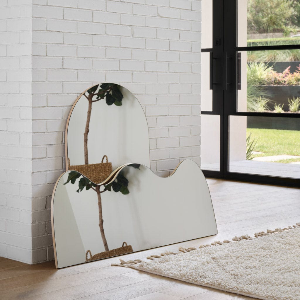 Central Mirror - Elegant Wall Mirror for Home Decor, Living Room, Bedroom, Bathroom | Perfect for Vanity, Entryway & Interior Design
