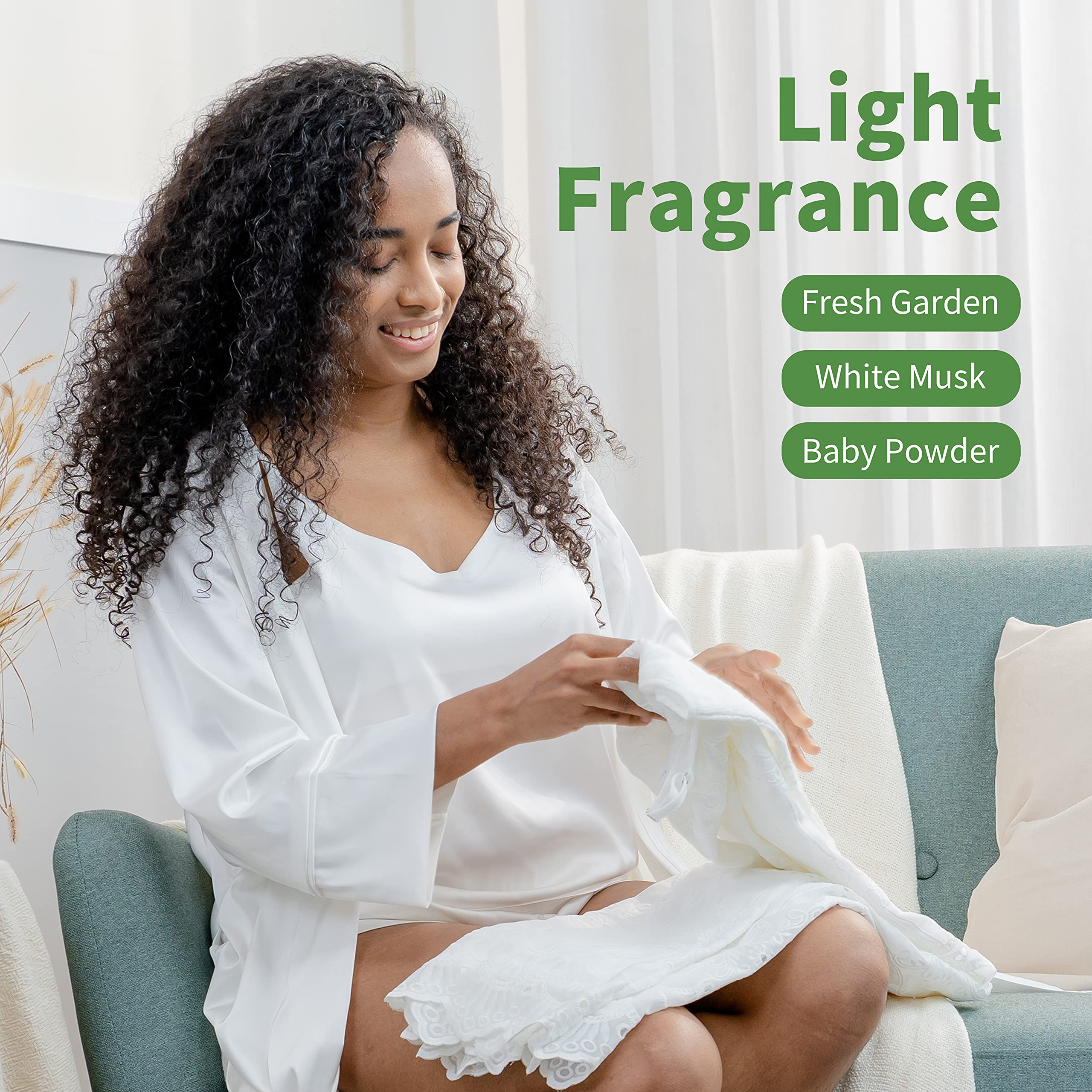 HH Herb&Health Feminine Wash & Panty Stain Remover - Natural Essential Oil Scented Vaginal Cleanser for Women | Gentle Vulva Care & Laundry Detergent | Daily Use for Lingerie, Underwear & Blood Stain Removal | Intimate Hygiene & Feminine Care Solution