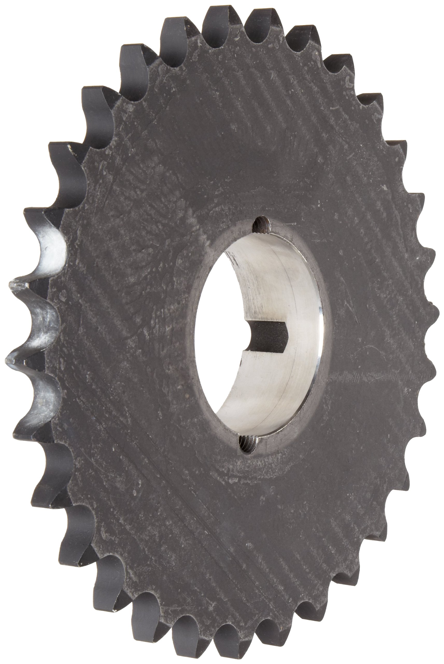 Martin Roller Chain Sprocket - Hardened Teeth, Taper Bushed, Type B Hub, Single Strand, 80 Chain Size, 1