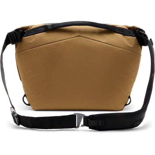 Peak Design Everyday Sling 6L V2 Camera Bag - Waterproof & Lightweight Coyote Brown Crossbody Sling for Photographers, Travel & Daily Commute