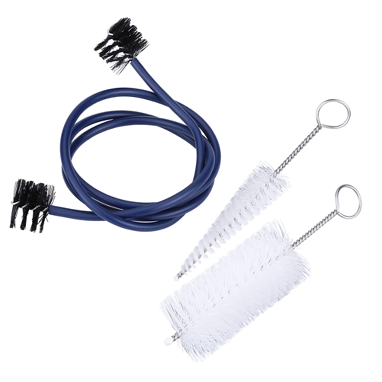 Watris Veiyi Trumpet Cleaning Kit - Professional Trumpet Maintenance Care Set with Mouthpiece Brush, Valve Brush & Flexible Snake Brush - Perfect for Daily Cleaning, Band Practice & Instrument Care