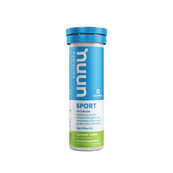 Nuun Sport Hydration Tablets - Electrolyte Drink Mix for Running, Cycling & Workouts - Rapid Hydration & Recovery - 10 Pack (Variety Flavors) - Perfect for Athletes & Outdoor Activities