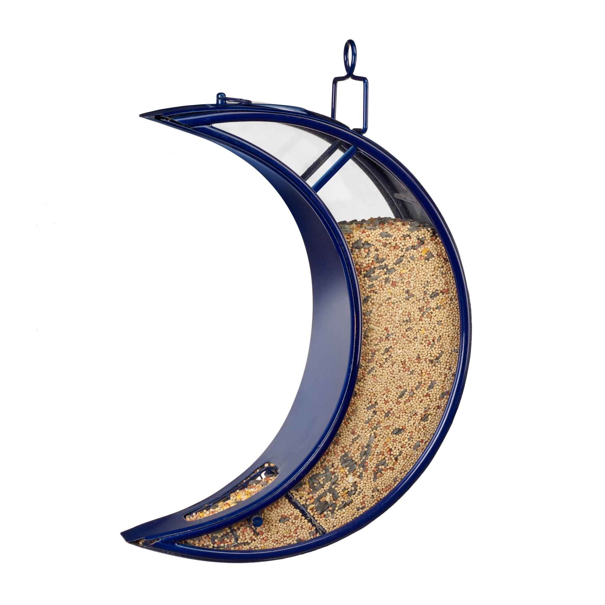 Premium Blue Bird Feeder - Attract Wild Birds to Your Garden | Durable Outdoor Hanging Birdhouse for Backyard, Patio & Balcony