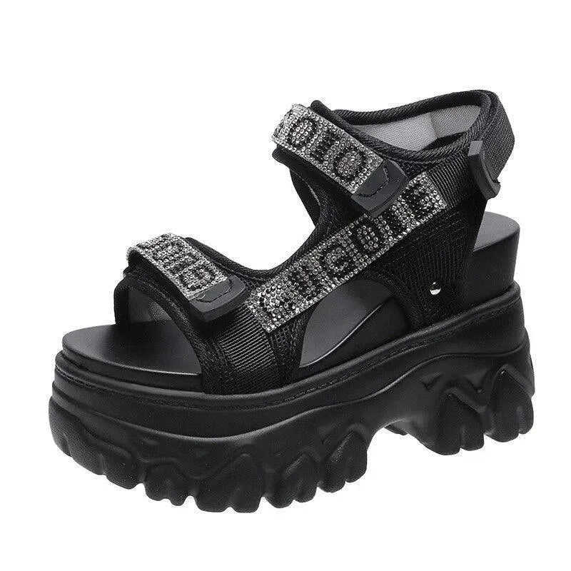 Stylish Open Toe Wedge Sandals for Women - Comfortable Summer Wedge Heels with Arch Support | Perfect for Beach, Wedding & Casual Outfits
