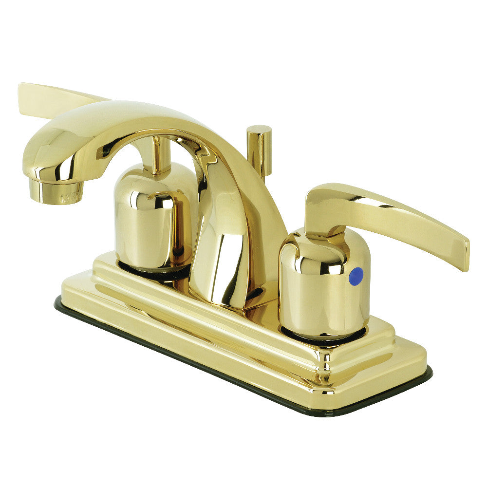 Kingston Brass KB4642EFL 4-Inch Centerset Bathroom Faucet - Modern Water-Saving Design for Vanity Sinks, Powder Rooms & Guest Bathrooms
