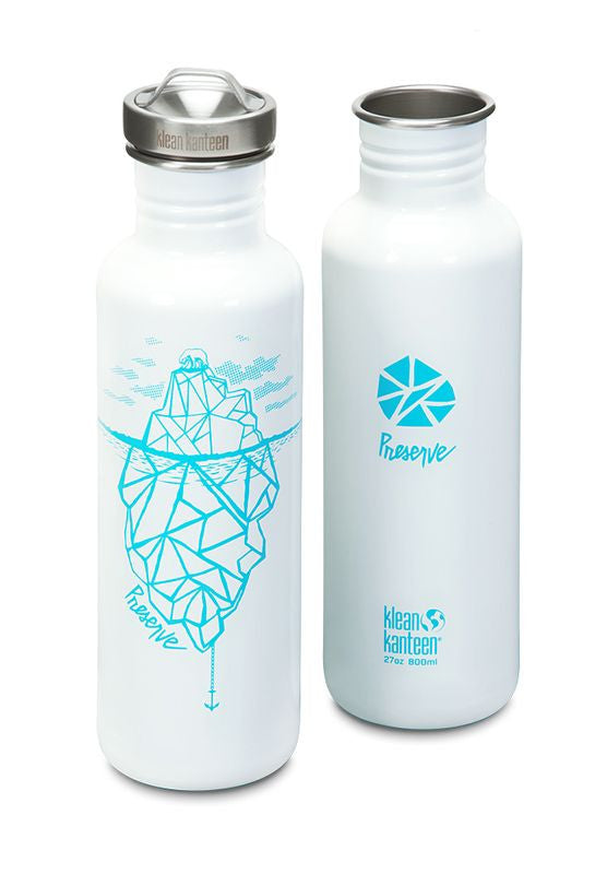 Klean Kanteen 27oz (800mL) Stainless Steel Water Bottle - Special Edition | Vacuum Insulated, Leak Proof | Perfect for Hiking, Gym & Outdoor Activities