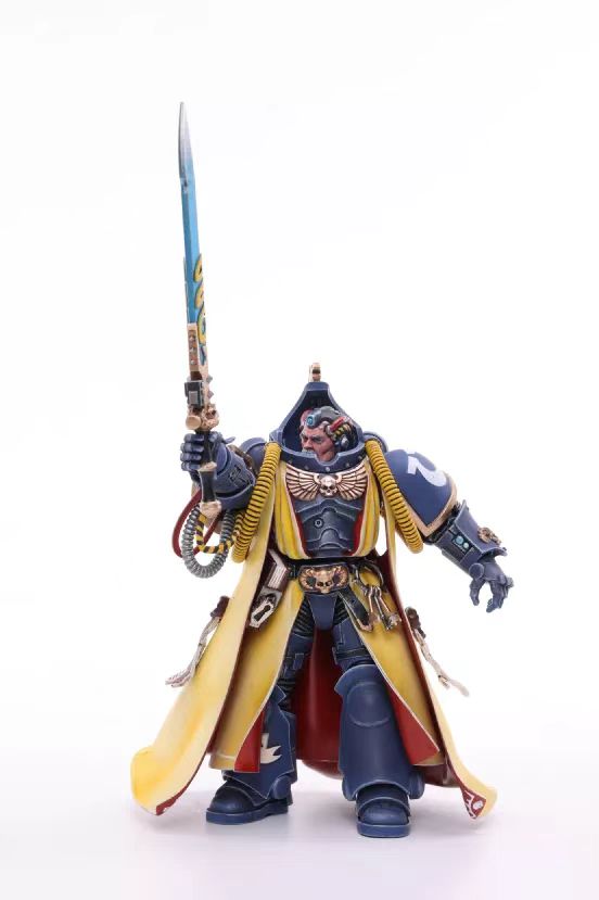 JOYTOY 1/18 Scale Warhammer 40K Action Figure - Ultramarines Primaris Librarian Collectible Model for Display & Gaming Scenes