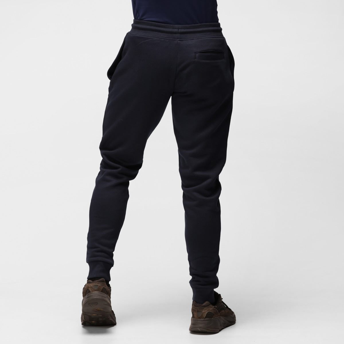 Premium TKB Men's Navy Blue Organic Cotton Joggers - Comfortable Lounge Pants for Home, Gym & Casual Wear