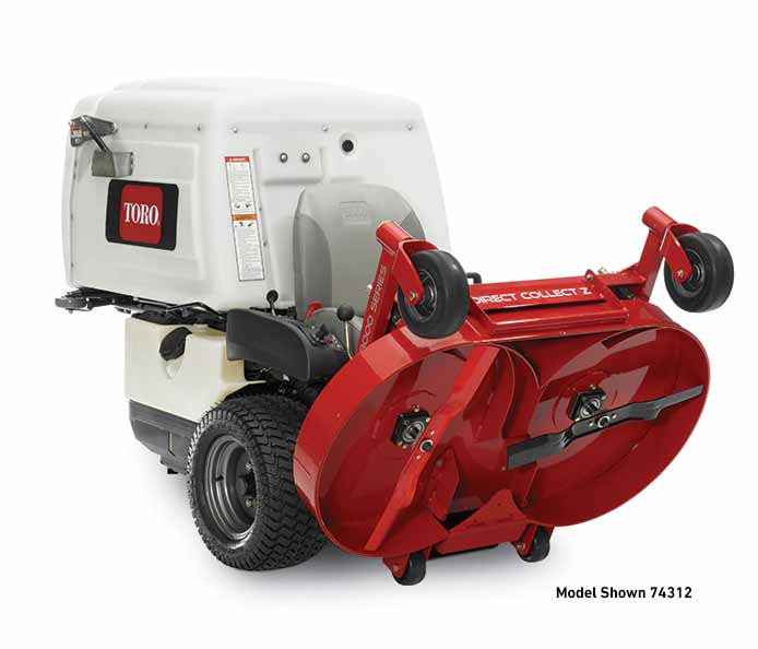 Toro 74315 8000 Series 42-Inch Direct Collect Z Ride-On Lawn Mower with Bagging Unit - Perfect for Large Yard Maintenance and Professional Landscaping