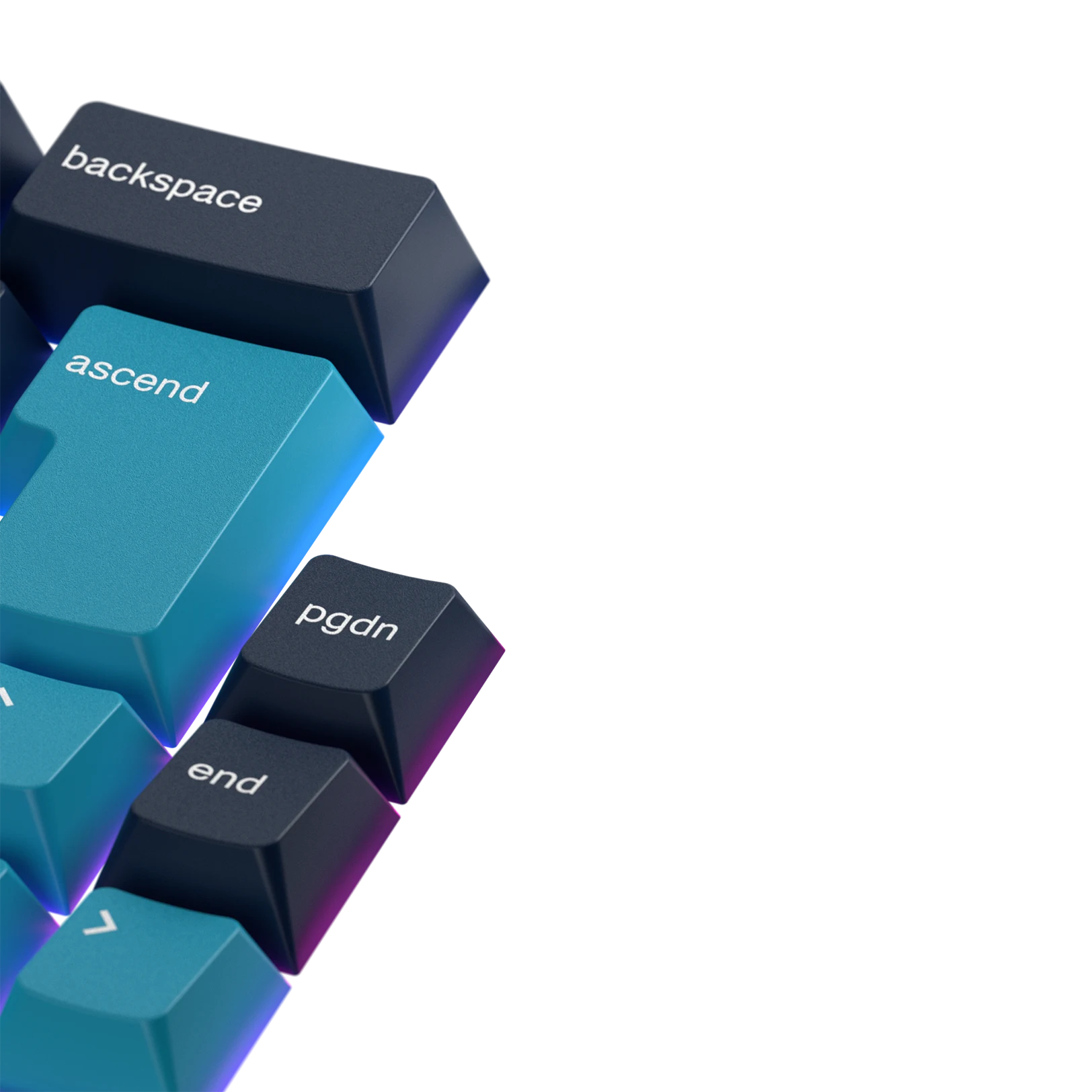 Celestial Ice FR Keycaps - Premium Custom Keycaps for Mechanical Keyboards | Perfect for Gaming, Typing & Office Work