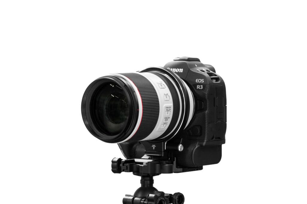 Silence Corner Atoll X - Black | Rotating Camera Collar for DSLR & Mirrorless Bodies | Quick Vertical/Horizontal Orientation Change, Fast Lens Swap, Universal Tripod Mount | Faster Than L-Bracket | Perfect for Photography, Videography & Studio Shoots