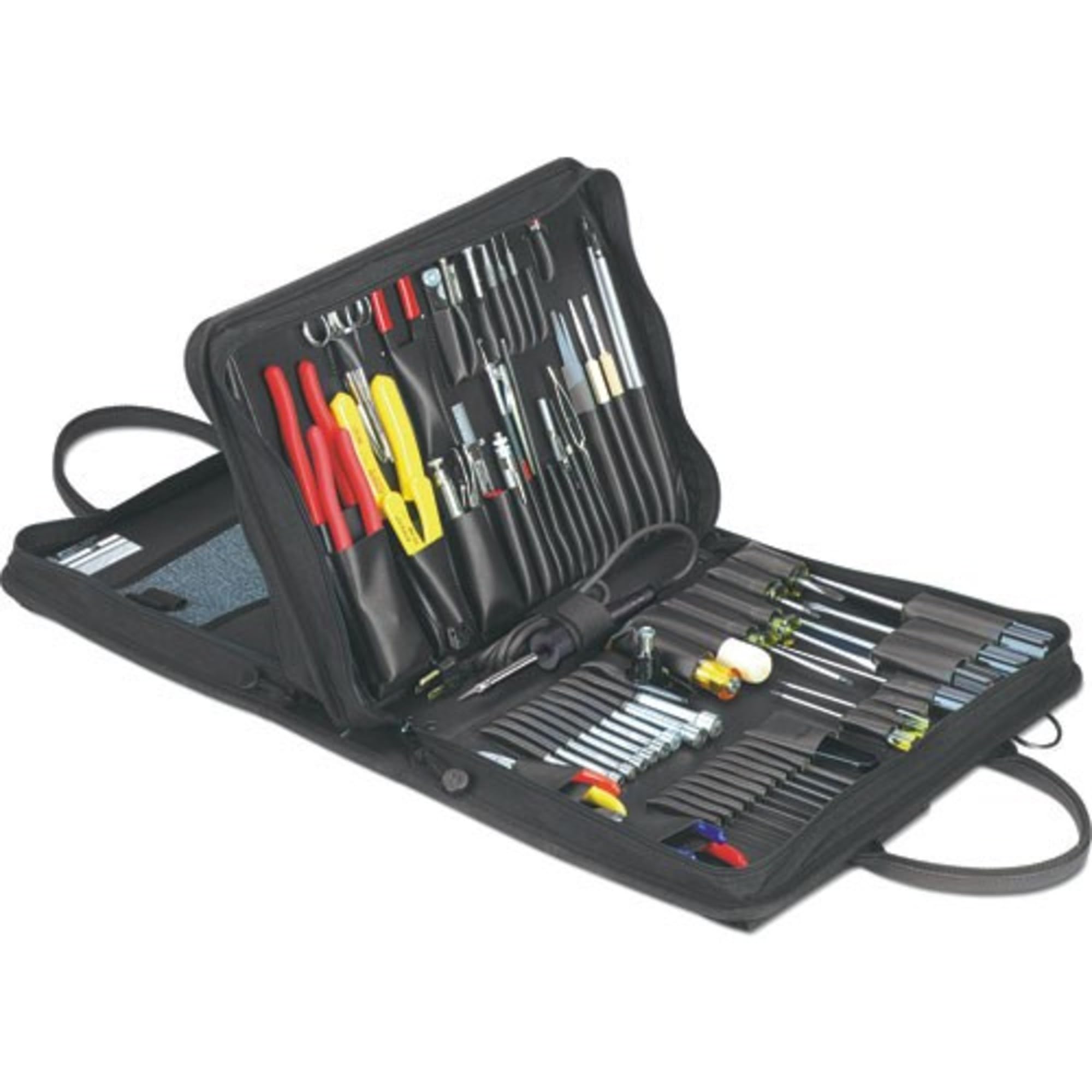 Jensen Tools JTK-87BC 87-Piece Professional Tool Kit in Durable Black Cordura Case - Perfect for Automotive Repair, Home Improvement & DIY Projects