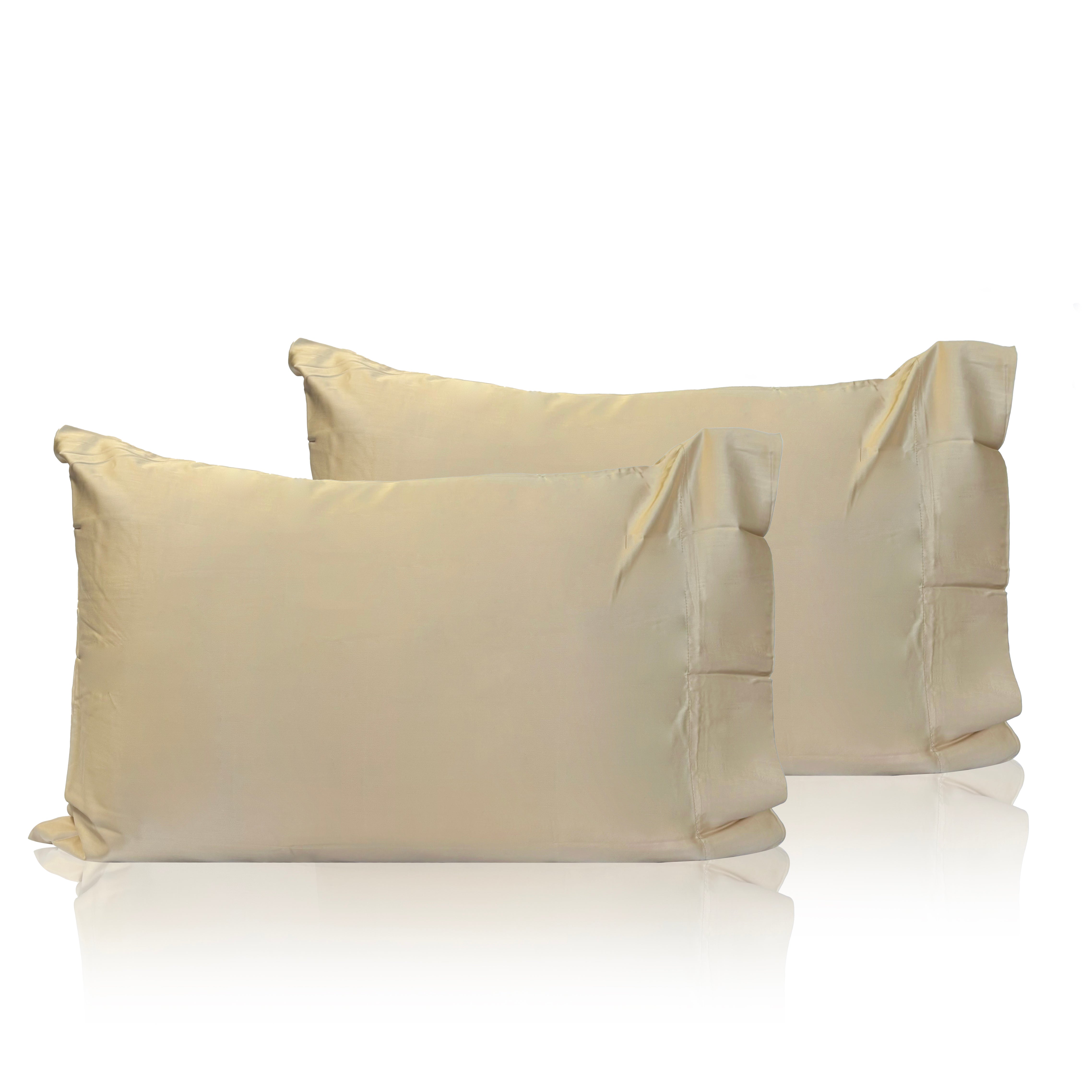 Pillowtex Copper Infused Bamboo Pillowcase - Antimicrobial, Hypoallergenic & Breathable for Cool Sleep | Queen Size Bedding Set for Hot Sleepers & Sensitive Skin | Perfect for Home, Travel & Hotel Use