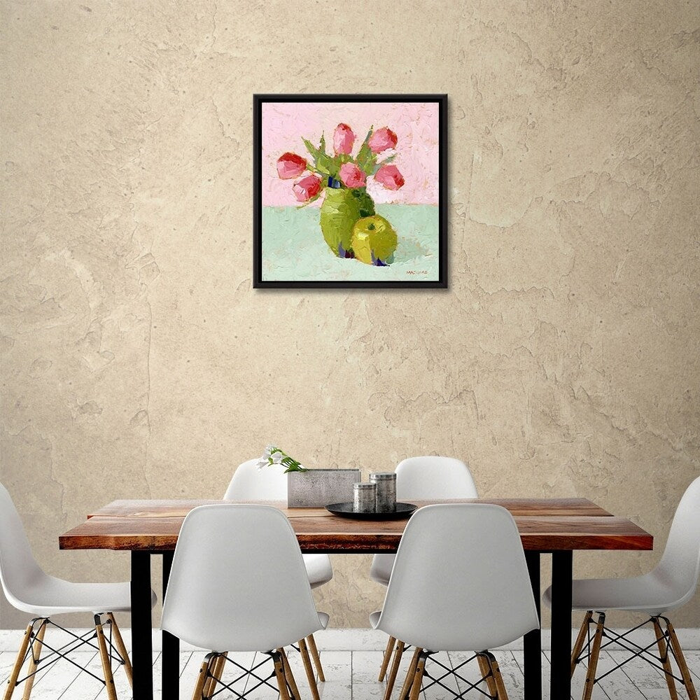 Serene Gallery Wrapped Floater Framed Canvas Wall Art - Modern Home Decor for Living Room, Bedroom & Office