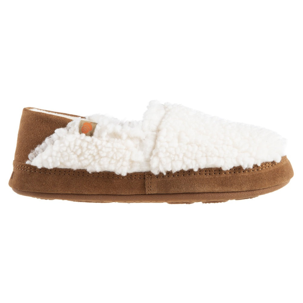 Women's Acorn® Moc II Collapsible Heel Slippers with Indoor/Outdoor Sole - Cozy House Shoes for Relaxing at Home, Lounging & Quick Outdoor Errands