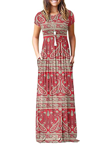 Boho Floral Red