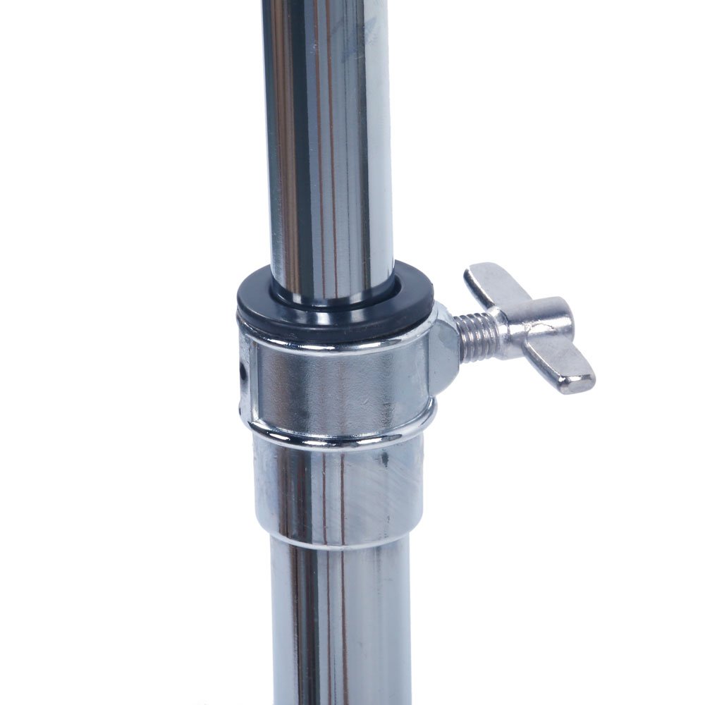 Adjustable Hi-Hat Cymbal Stand with Double Tom Drum Mount - Professional Drum Pedal Control for Drummers | Perfect for Live Performances, Studio Recording & Drum Practice