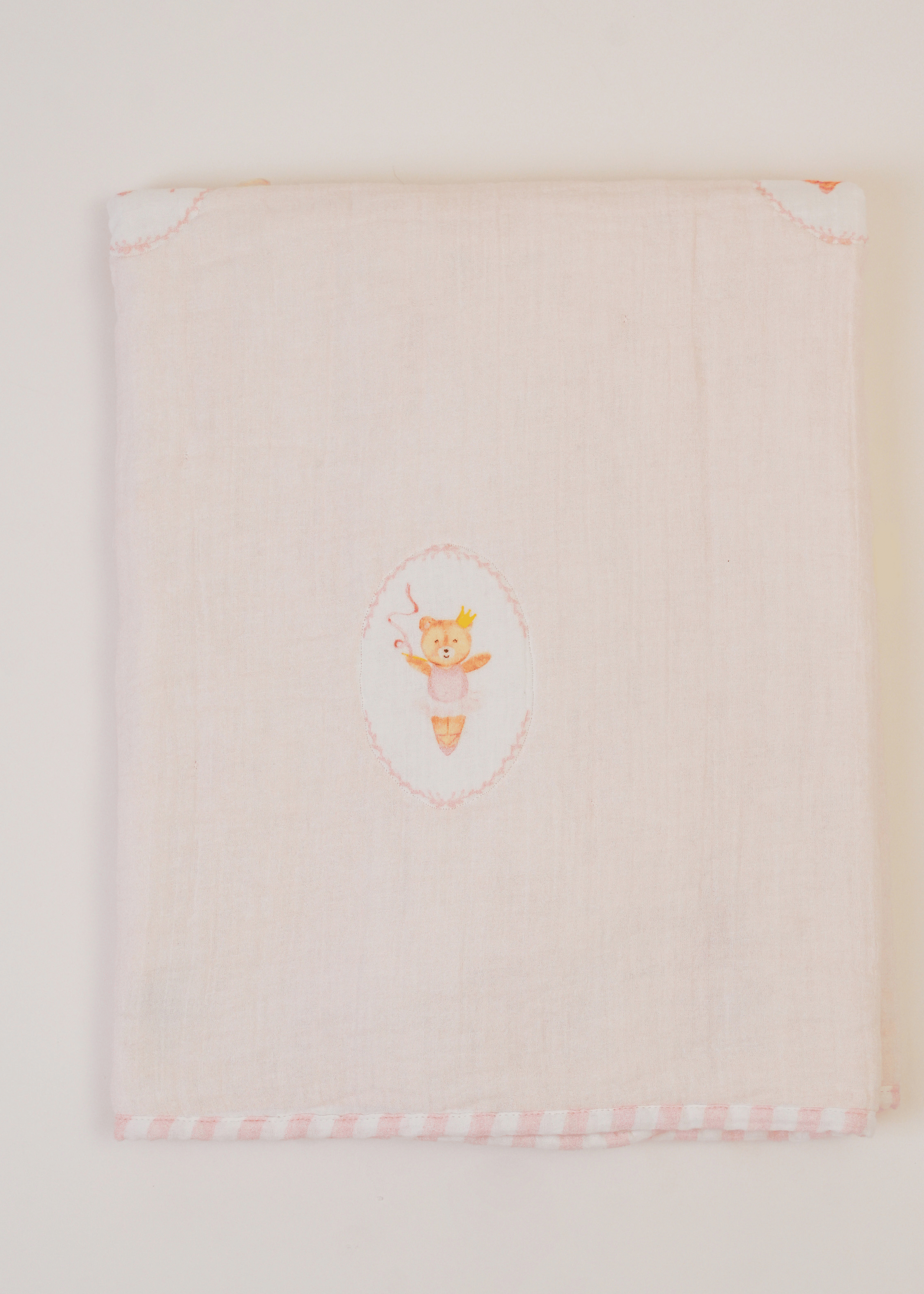 Prima Ballerina Bear Nursery Bedding Set - Soft Crib Sheets & Blanket for Baby Girls - Perfect for Nursery Decor, Baby Showers & Newborn Gifts