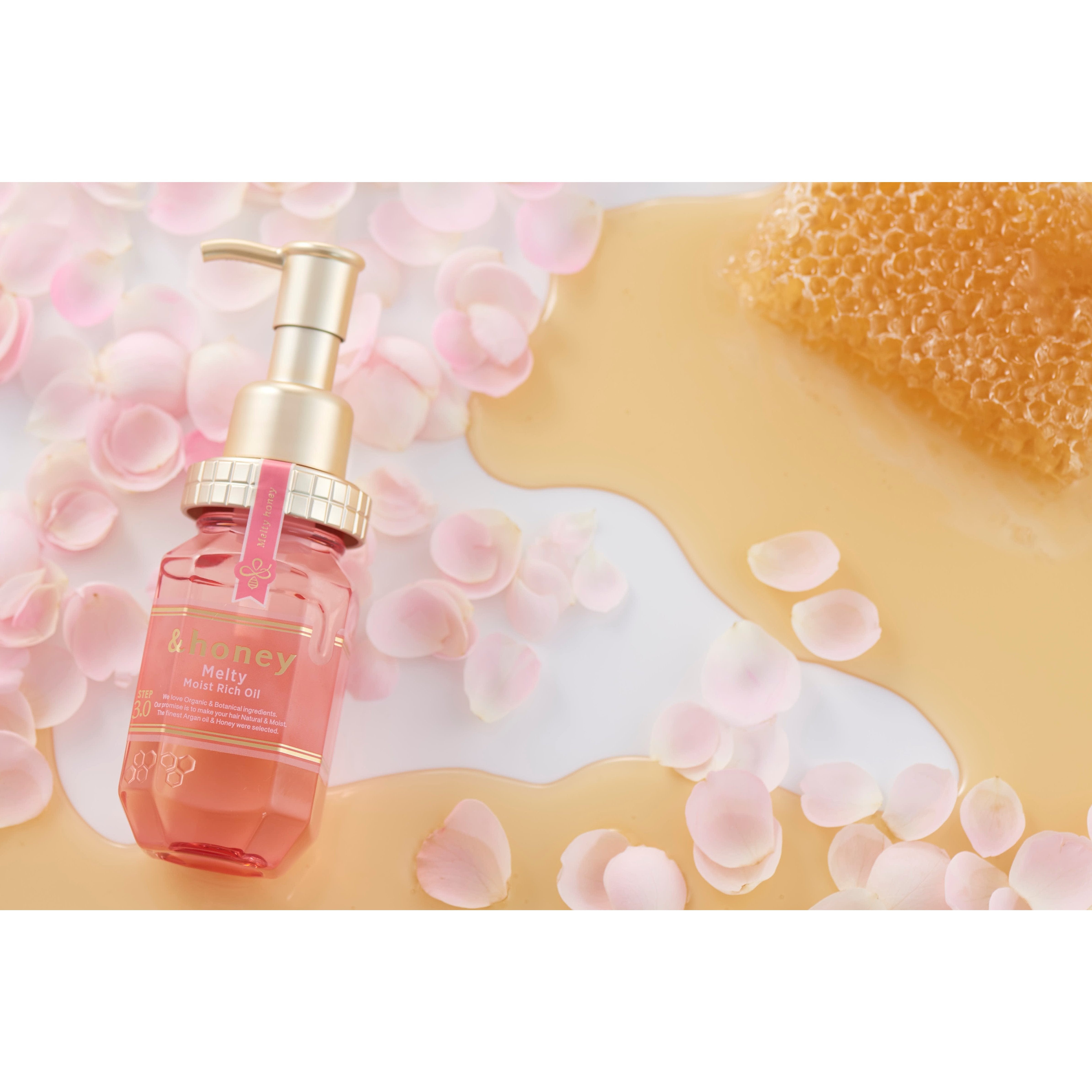 Honey Melty Moist Repair Hair Oil 3.0 - 100ml Deep Conditioning Treatment for Dry, Damaged Hair - Perfect for Daily Hydration & Salon-Quality Results at Home