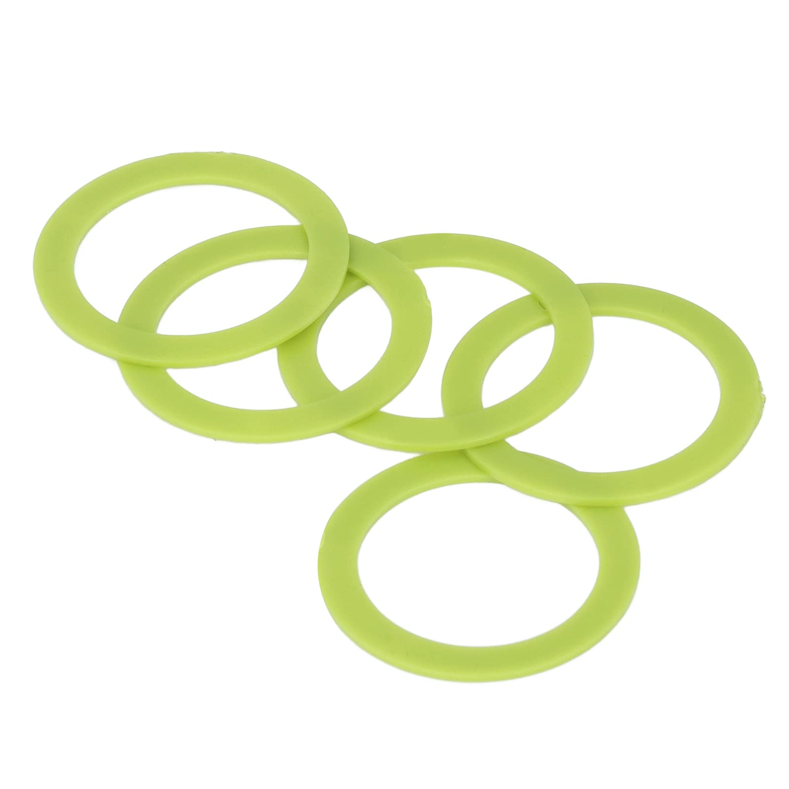 5PCS 37MM Badge Gasket Set for Circle Cutter Button Maker Machine - Replacement Gaskets Compatible with Badge Machine Die - Perfect for DIY Button Making, Craft Projects & School Activities