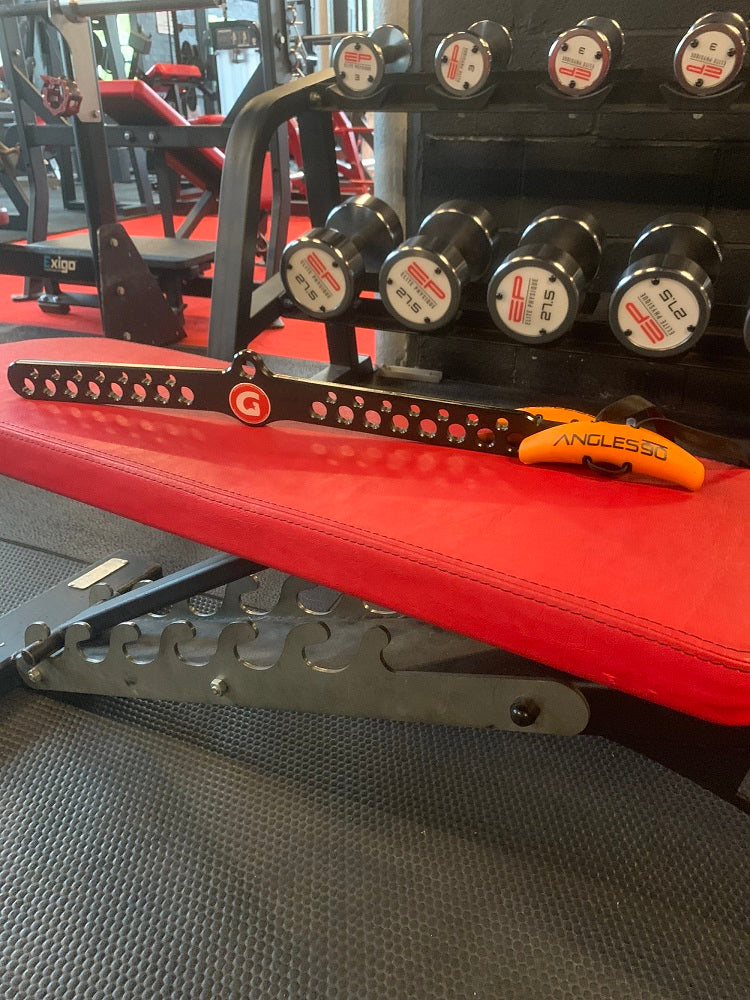 Black Pro D Handle Bar 20 - Heavy Duty Lat Pulldown Bar for Gym & Home Workouts - Superior Strength Weight Training Equipment for Back & Arm Exercises