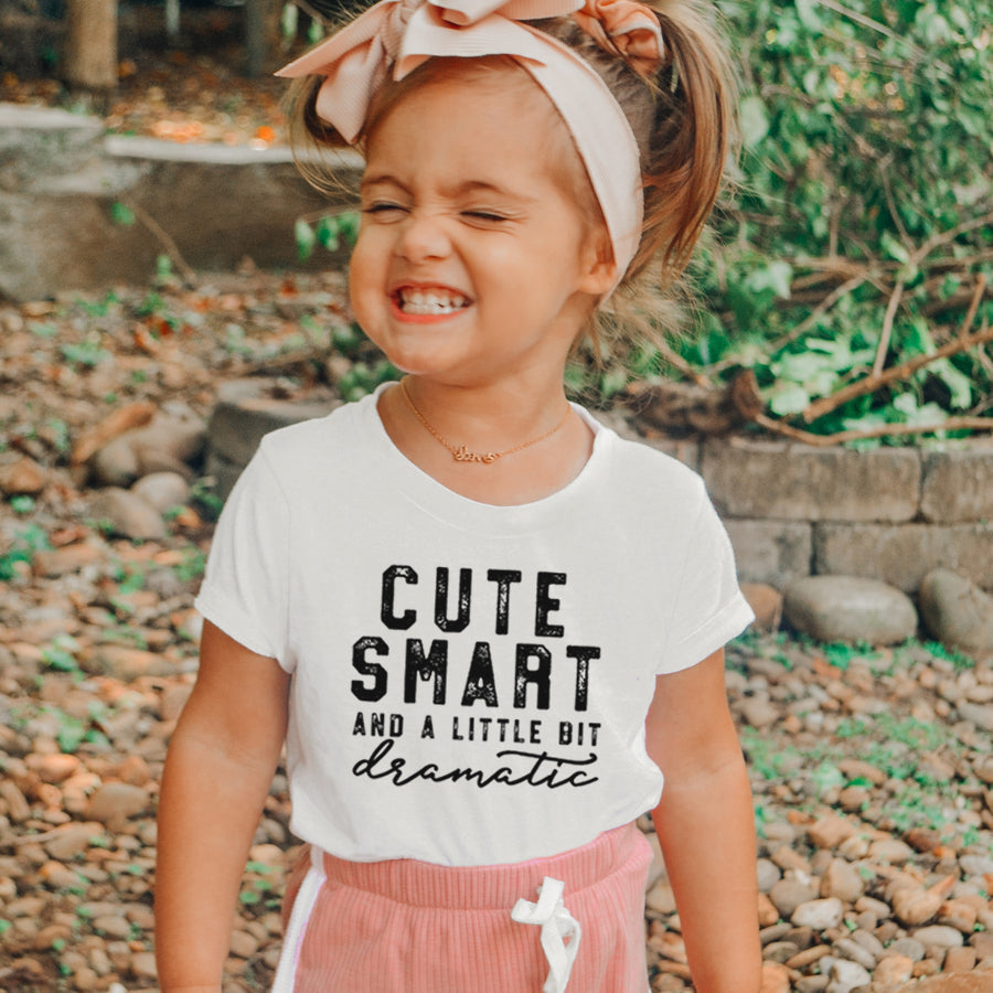 Stylish and Playful Kids T-Shirts - Cute, Smart & Dramatic Designs for Boys & Girls - Perfect for School, Playdates & Family Photos