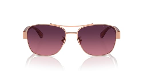 Shiny Rose Gold/Burgundy Gradient Polarized