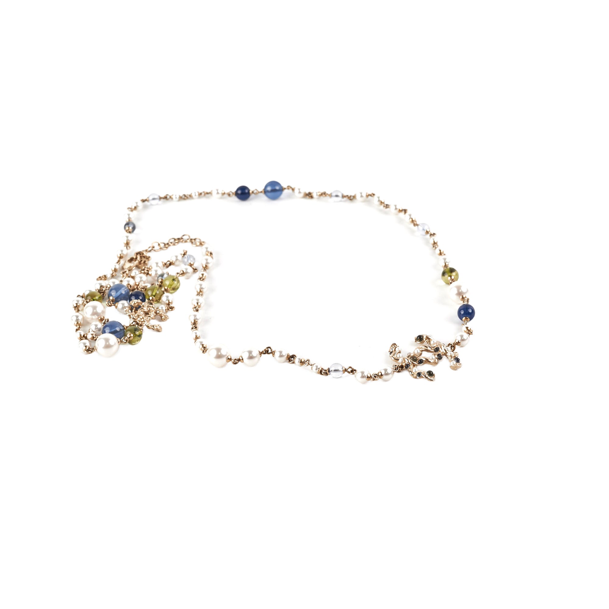 Chanel Long Pearl Necklace 23A - Elegant Luxury Pearl Jewelry for Women | Perfect for Weddings, Parties & Special Occasions