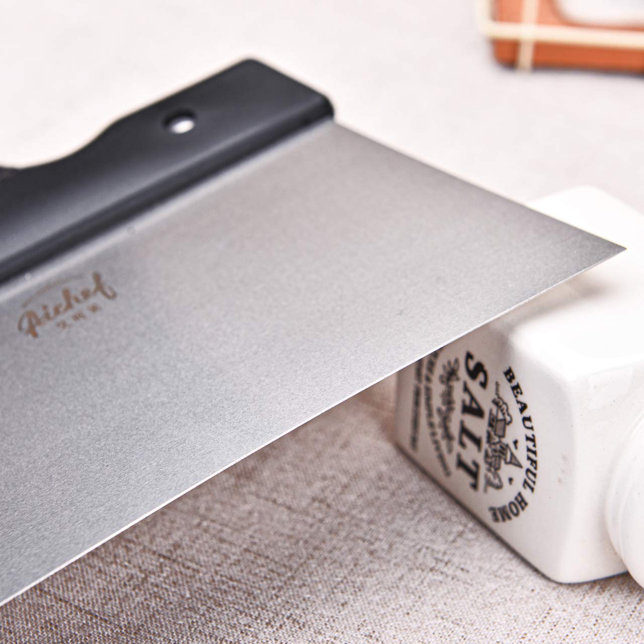 Premium Stainless Steel Chocolate Spatula - Temperature Regulating Melting Tool for Baking, Candy Making & Dessert Decorating | Small Size Chocolate Scraper for Professional Chefs & Home Bakers