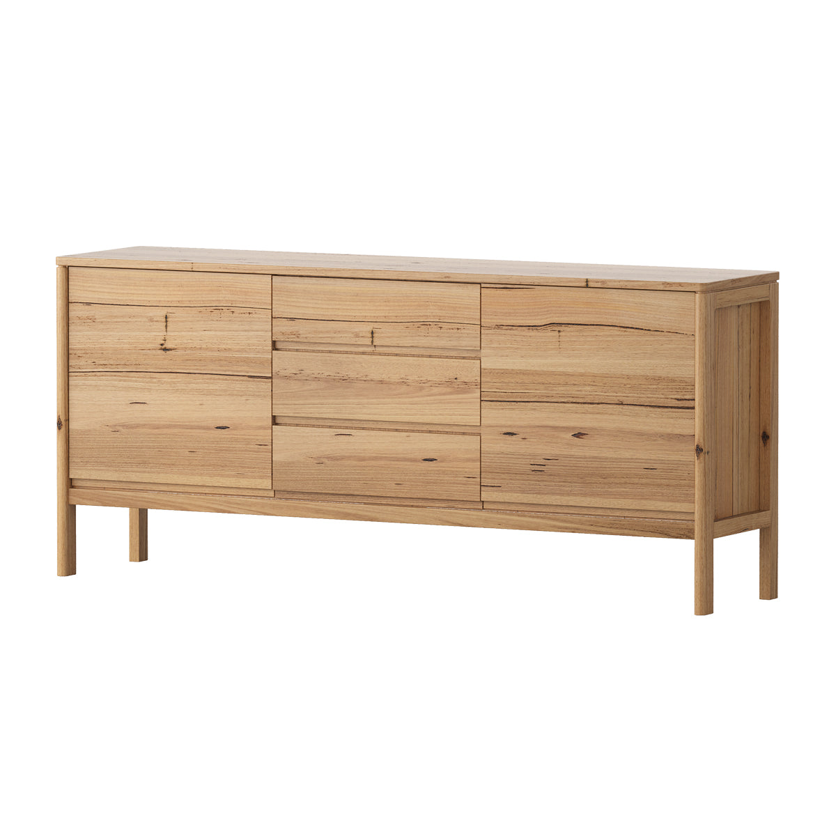 Sol Studio Emilia Buffet - Modern Wood Sideboard with Storage for Dining Room, Living Room & Entryway - Perfect for Home Decor & Organization