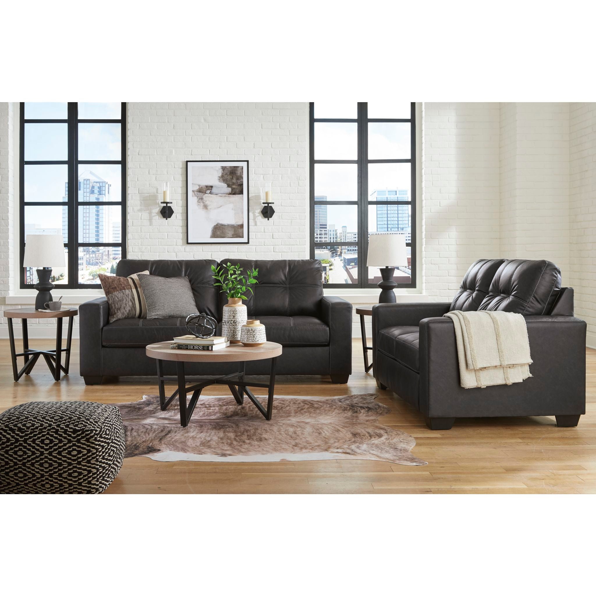Barlin Mills Loveseat - Modern Comfortable 2-Seater Sofa for Small Spaces | Perfect for Living Room, Apartment & Cozy Home Decor