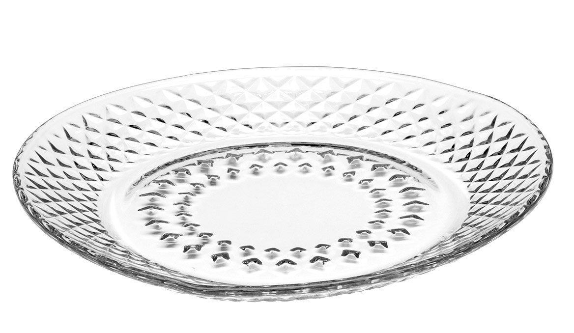 Libbey Clear Standard Salad Plates – Durable Glass Dinnerware for Restaurants, Catering & Home Dining