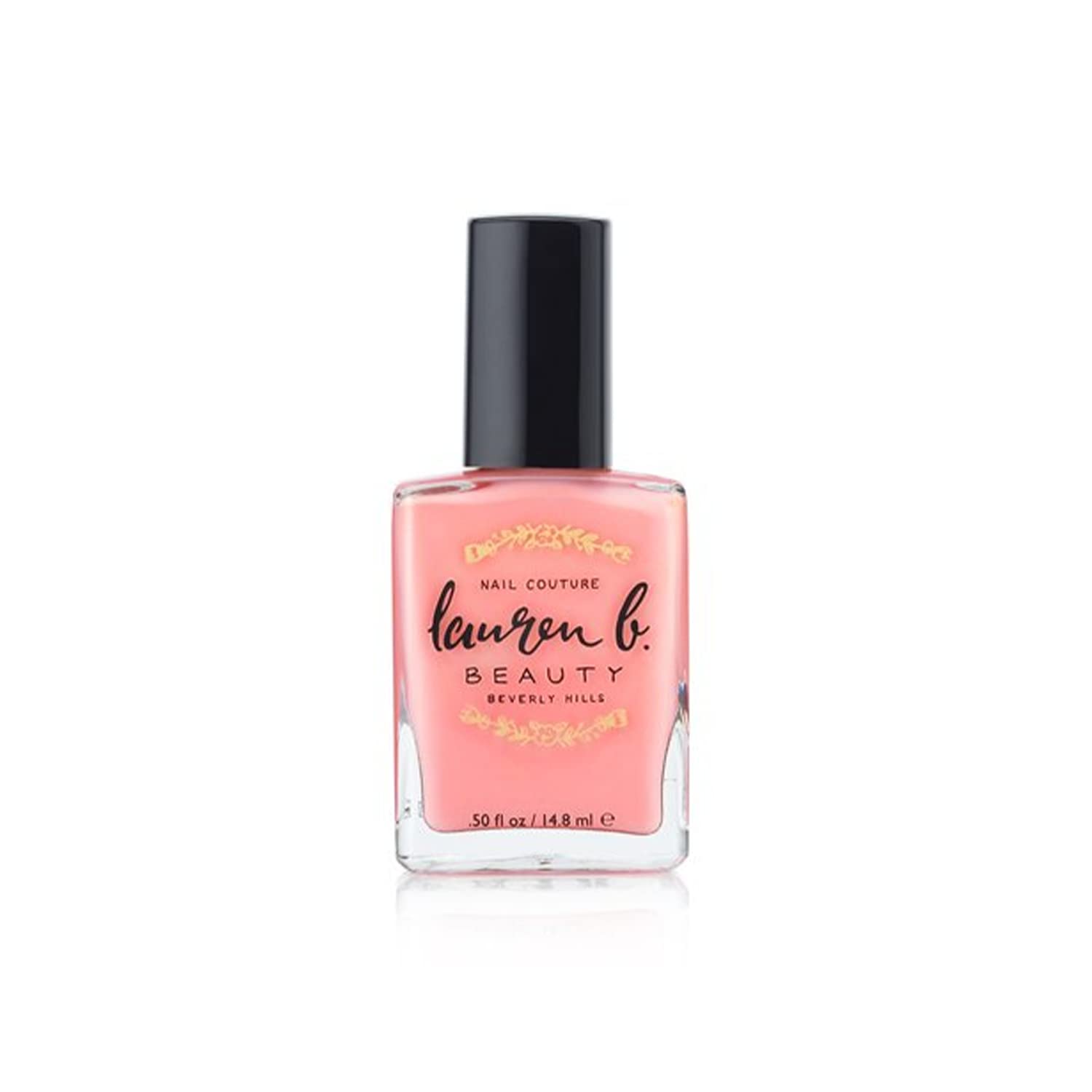 Lauren B. Nail Polish Baja Sunrise | Natural Quick Dry Vegan Nail Polish, Fast Drying Nail Art Polisher for Women | Perfect for Manicures, Pedicures & At-Home Nail Care | Salon Quality Nail Care Products & Manicure Supplies