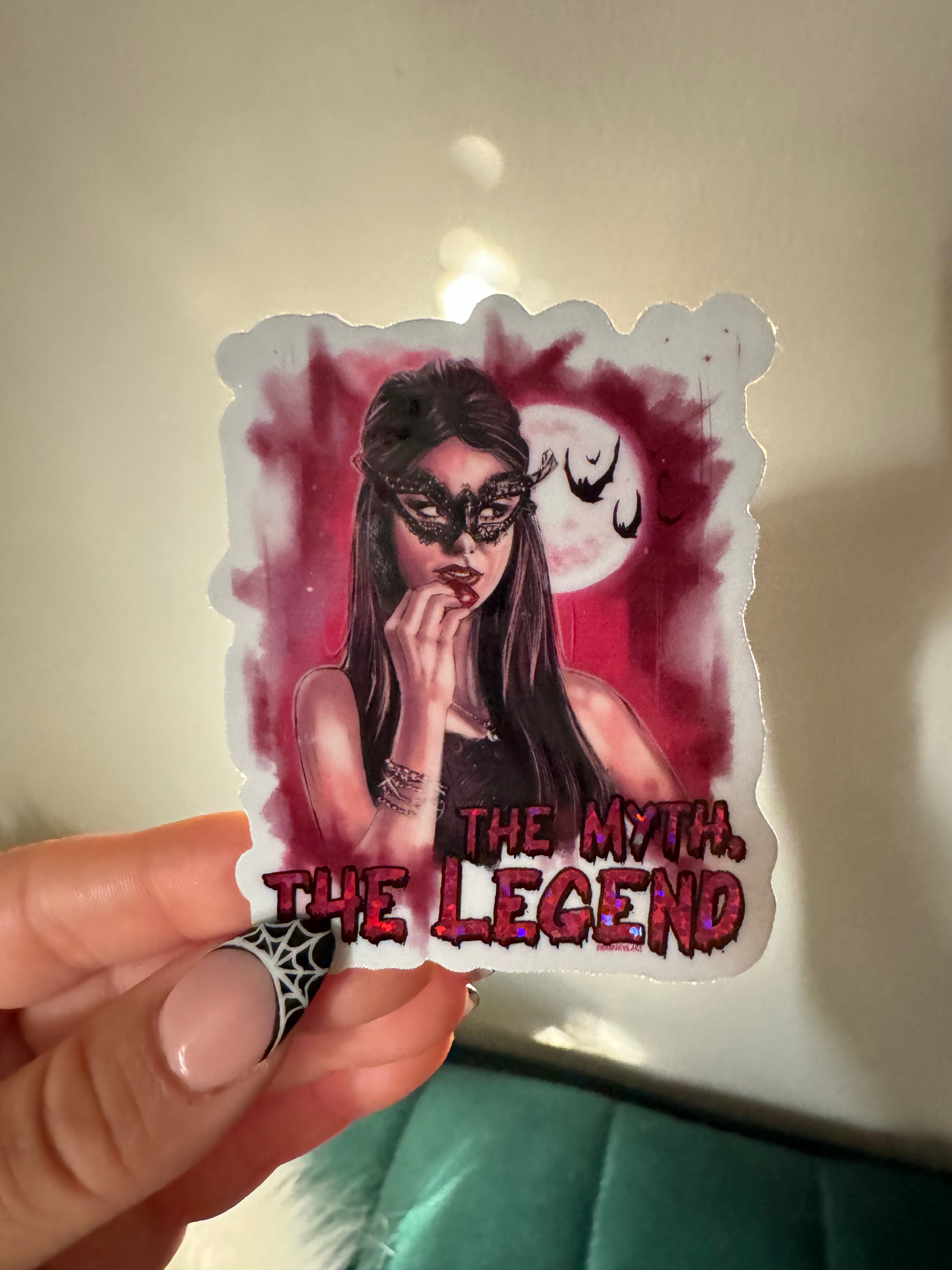 Katherine Pierce Stickers - Vampire Diaries TV Show Decals for Laptops, Water Bottles & DIY Scrapbooking - Perfect for Fans & Collectors