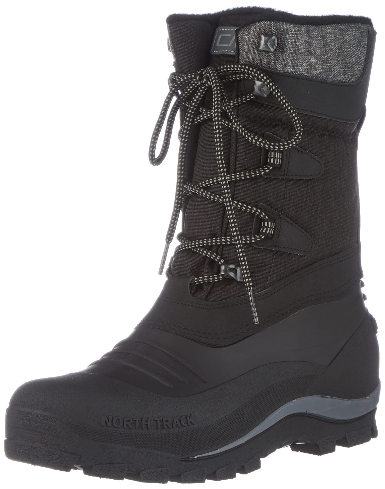 Men's Waterproof Winter Snow Boots - Insulated, Slip-Resistant & Warm for Hiking, Snowshoeing & Outdoor Adventures