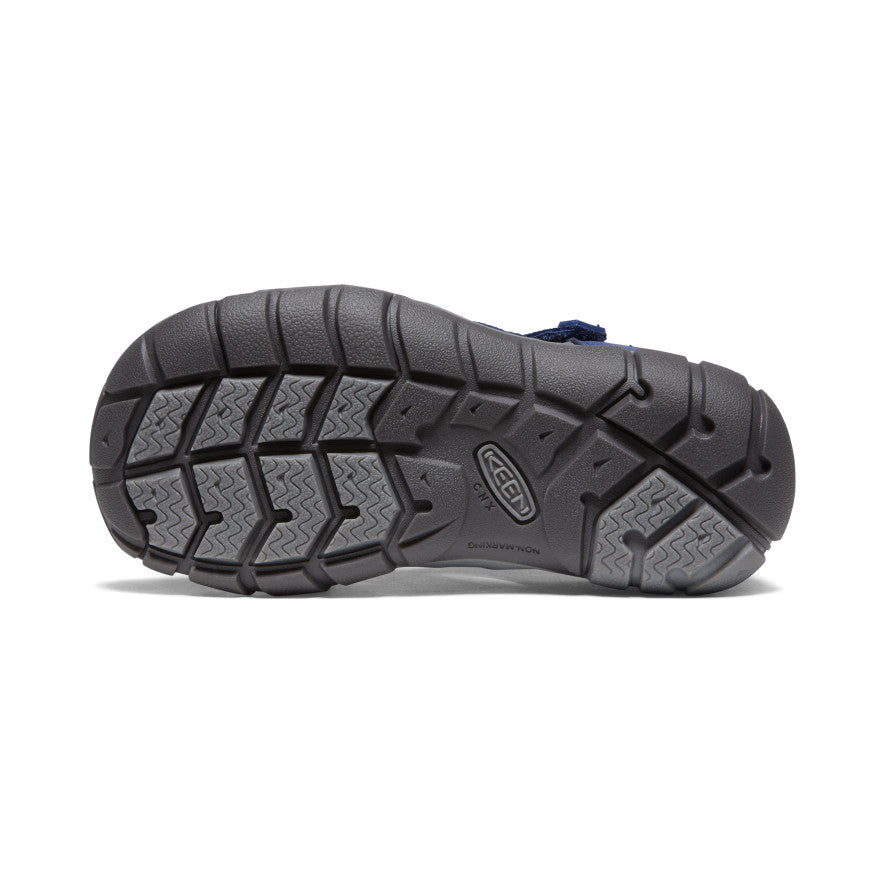 Little Kids' Seacamp II CNX Water Shoes | Blue Depths/Gargoyle | Comfortable & Durable for Beach, Pool & Outdoor Play