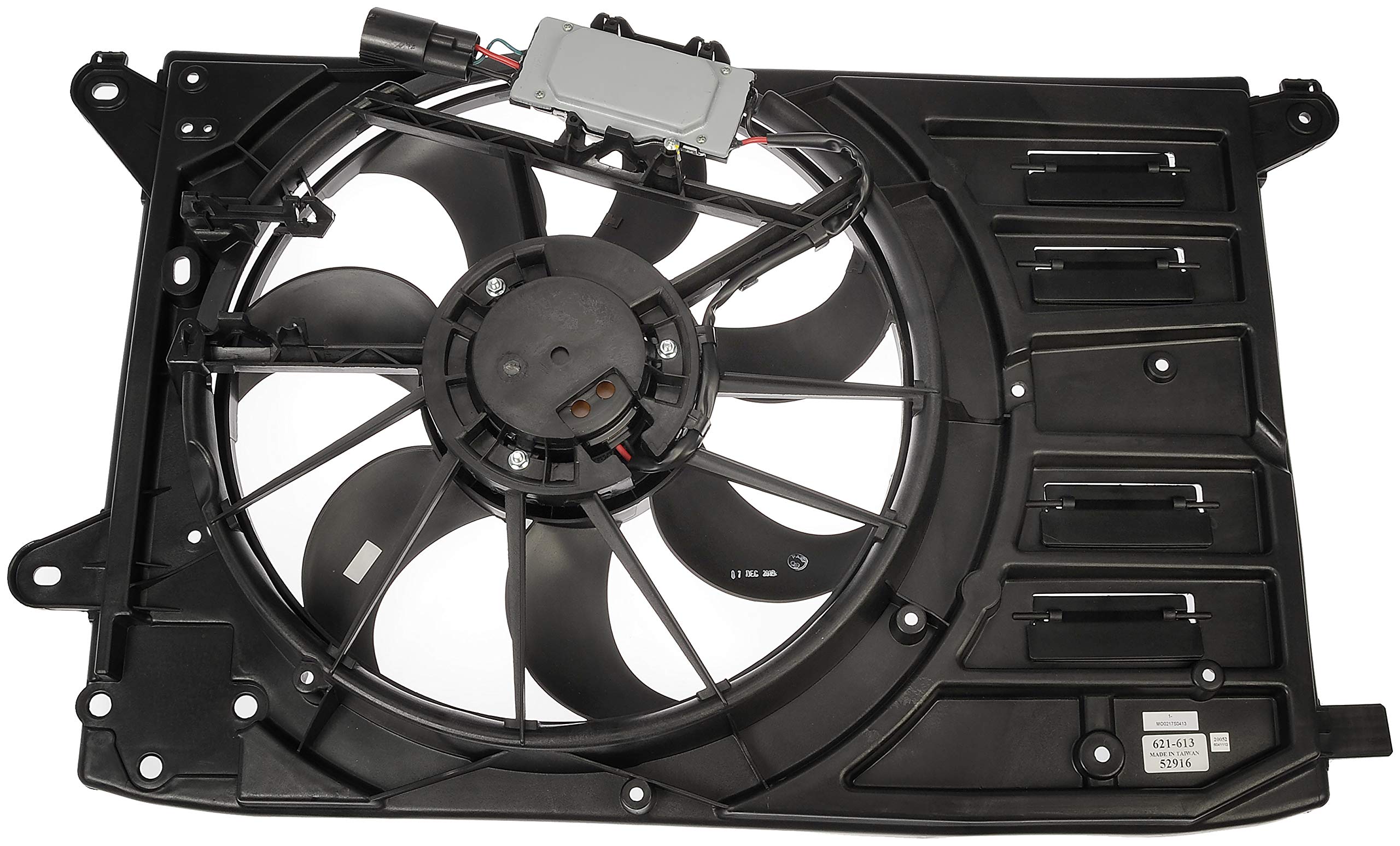 Dorman 621-613 Engine Cooling Fan Assembly Replacement for Ford F-150, Lincoln Navigator - High Performance Cooling System Part for Hot Weather & Heavy-Duty Towing