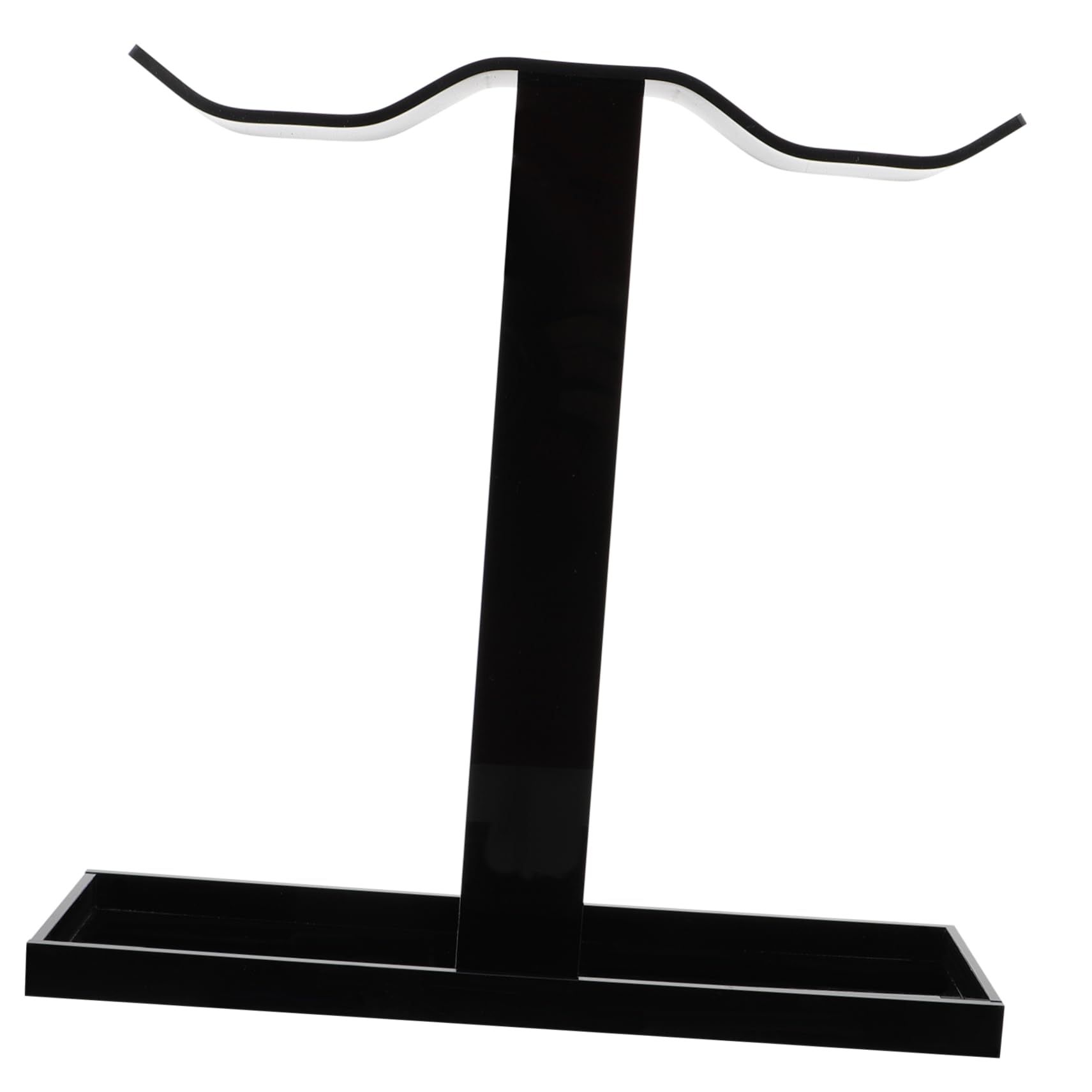 CAXUSD Acrylic Headphone Hanger Hook - Over Ear Headset Stand for Computer Desk, Gaming Setup & Office Organization (White) - Perfect for Organizing Headphones, Earbuds, and Gaming Headsets on Your Desk, Workstation or Bedside Table