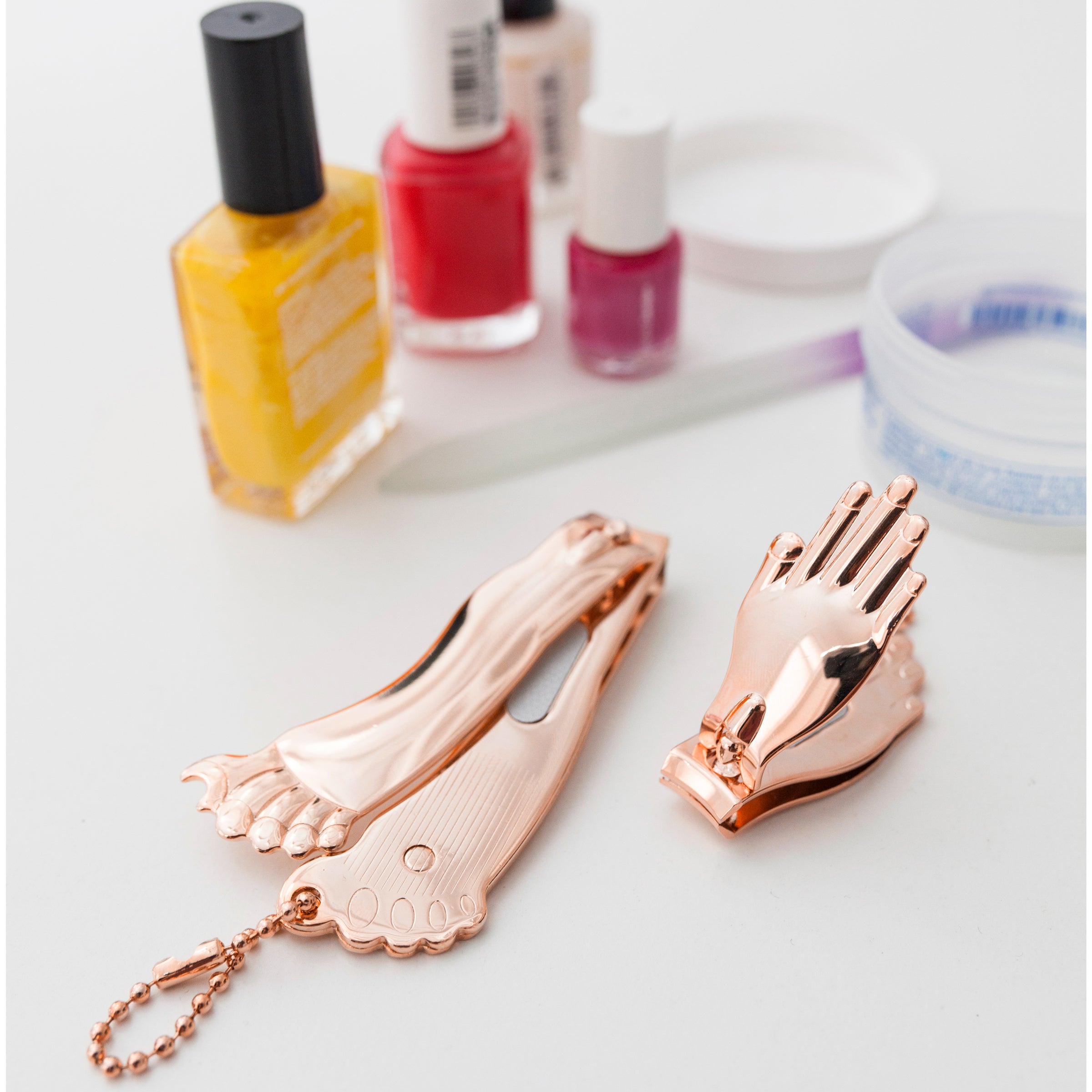 Premium Copper Hand & Foot Nail Clipper Set - Professional Grooming Kit for Men & Women - Perfect for Travel, Home, Salon & Spa Use