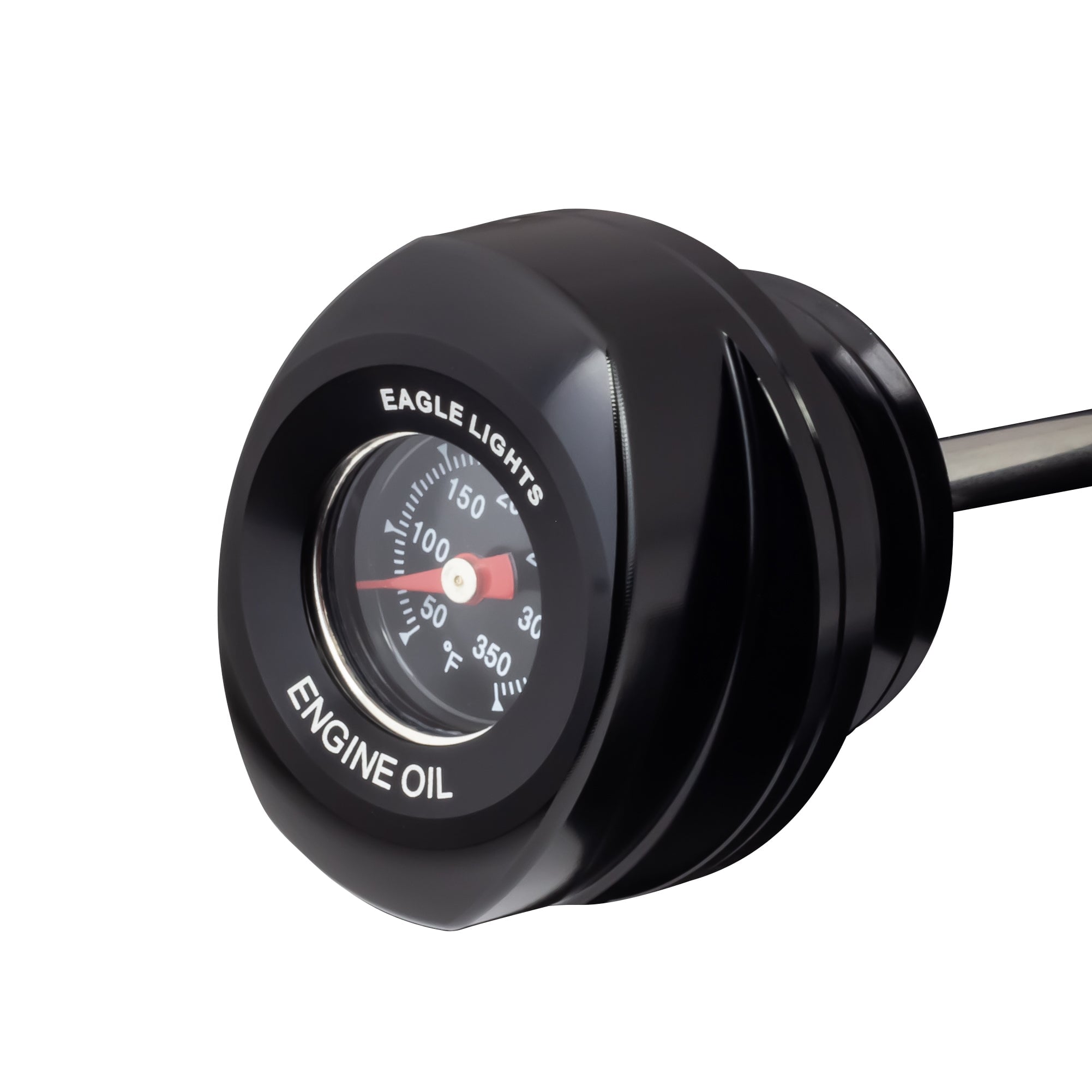 Eagle Lights TEMPSENSE Precision Dipstick with Temperature Gauge for 2017+ Harley Davidson M8 Touring Models - Accurate Engine Oil Monitoring for Long Rides & Performance Maintenance