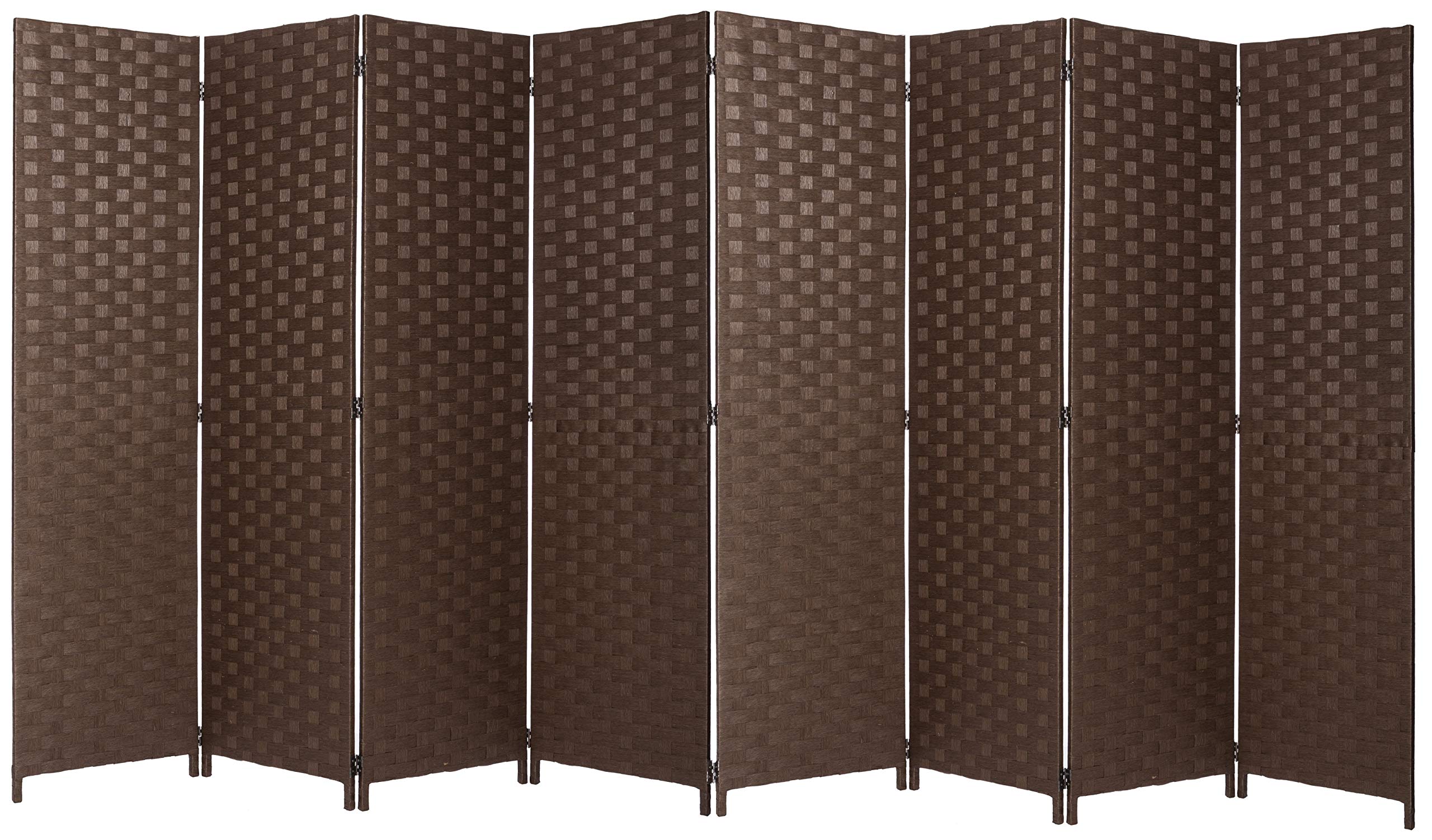Legacy Decor 8-Panel Bamboo Room Divider - 68