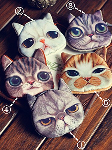 Wild Cat Series Women's Coin Purse Wallet - Stylish & Compact for Everyday Use, Travel, and Gift Giving