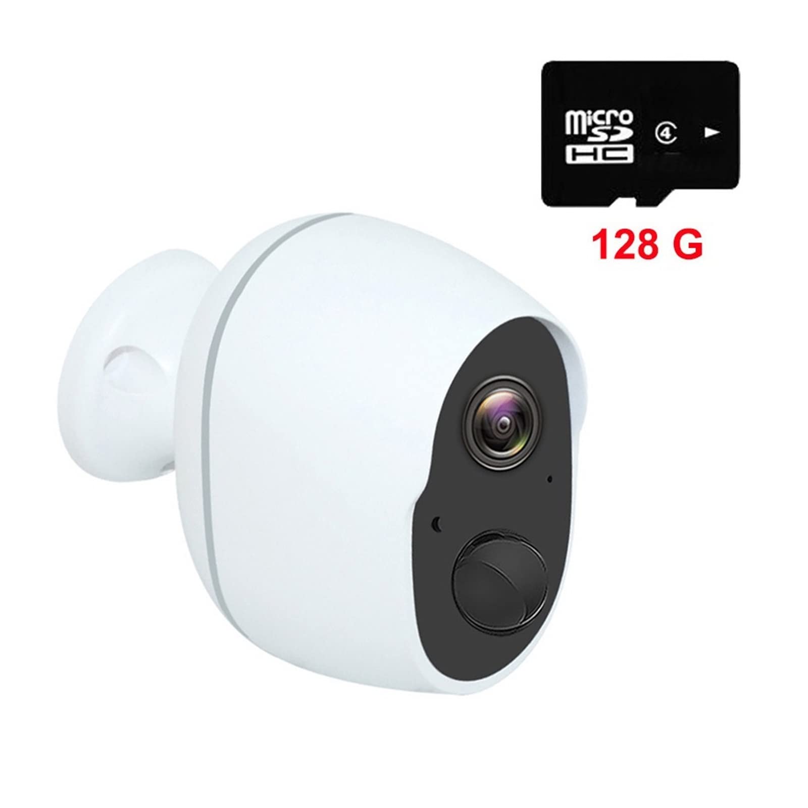 MZZYG 3MP Solar Security Camera with 9000mAh Battery, WiFi Wireless Outdoor Surveillance Camera, 128GB Storage, Smart Home Protection - Perfect for Backyard, Garage & Property Monitoring