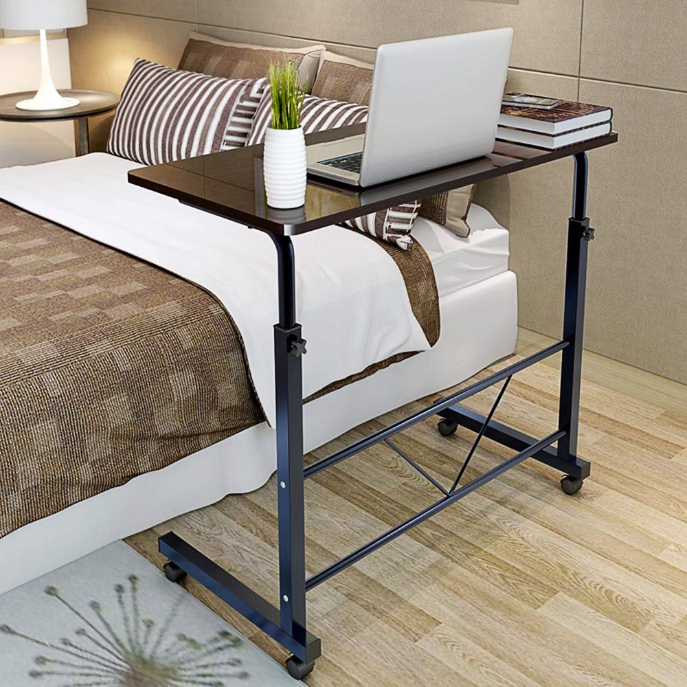 SSLine Mobile C-Shaped End Table with Wheels - 31.5