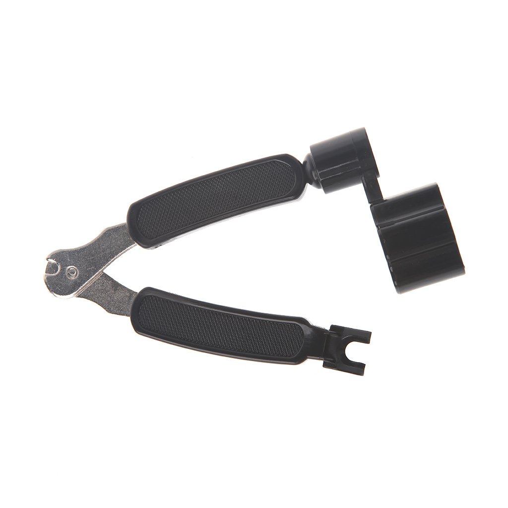 3 in 1 Guitar String Winder, String Cutter & Bridge Pin Puller - Professional Guitar Repair Tool Kit for Acoustic & Electric Guitars - Perfect for String Changes & Maintenance